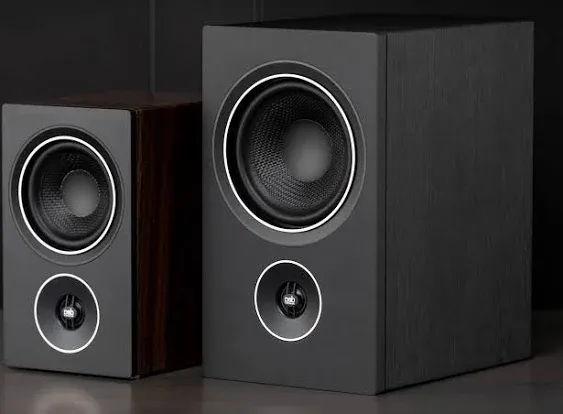 PSB Alpha P3 Bookshelf Speaker Pair Walnut