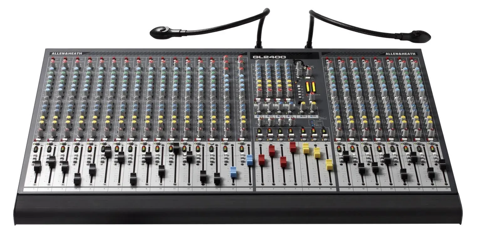 Allen & Heath GL2400-32 4-Group 32-Channel Mixing Console | Reverb