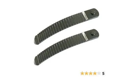 One Pair Length 182mm/161mm Snowboard Binding Parts Ankle/Toe Tongue Ladder Straps for Snowboard Shoes Black (Length 161mm)