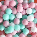 MoonxHome Ball Pit Balls for Toddlers, BPA Free Crush Proof Plastic Toy Balls for Ball Pit, Children's Pool Water Toys, Macaron Ocean Balls for Play