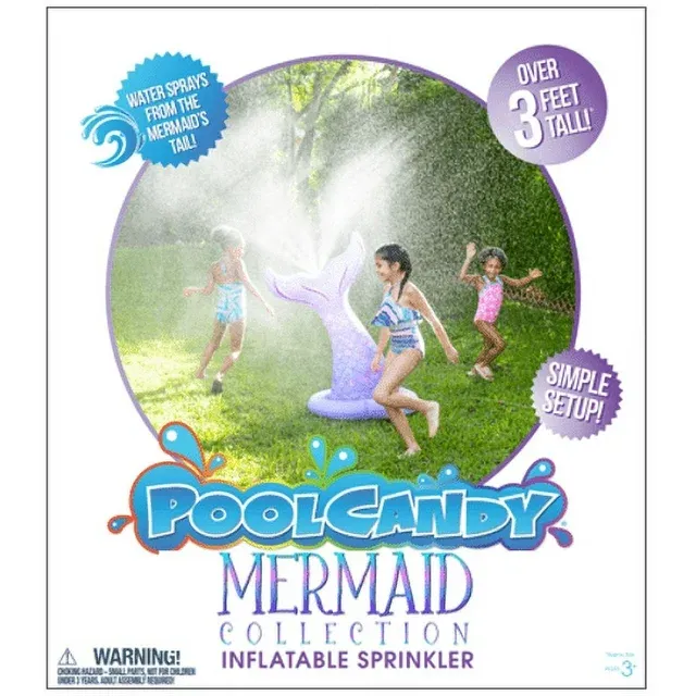 PoolCandy Mermaid Tail Sprinkler