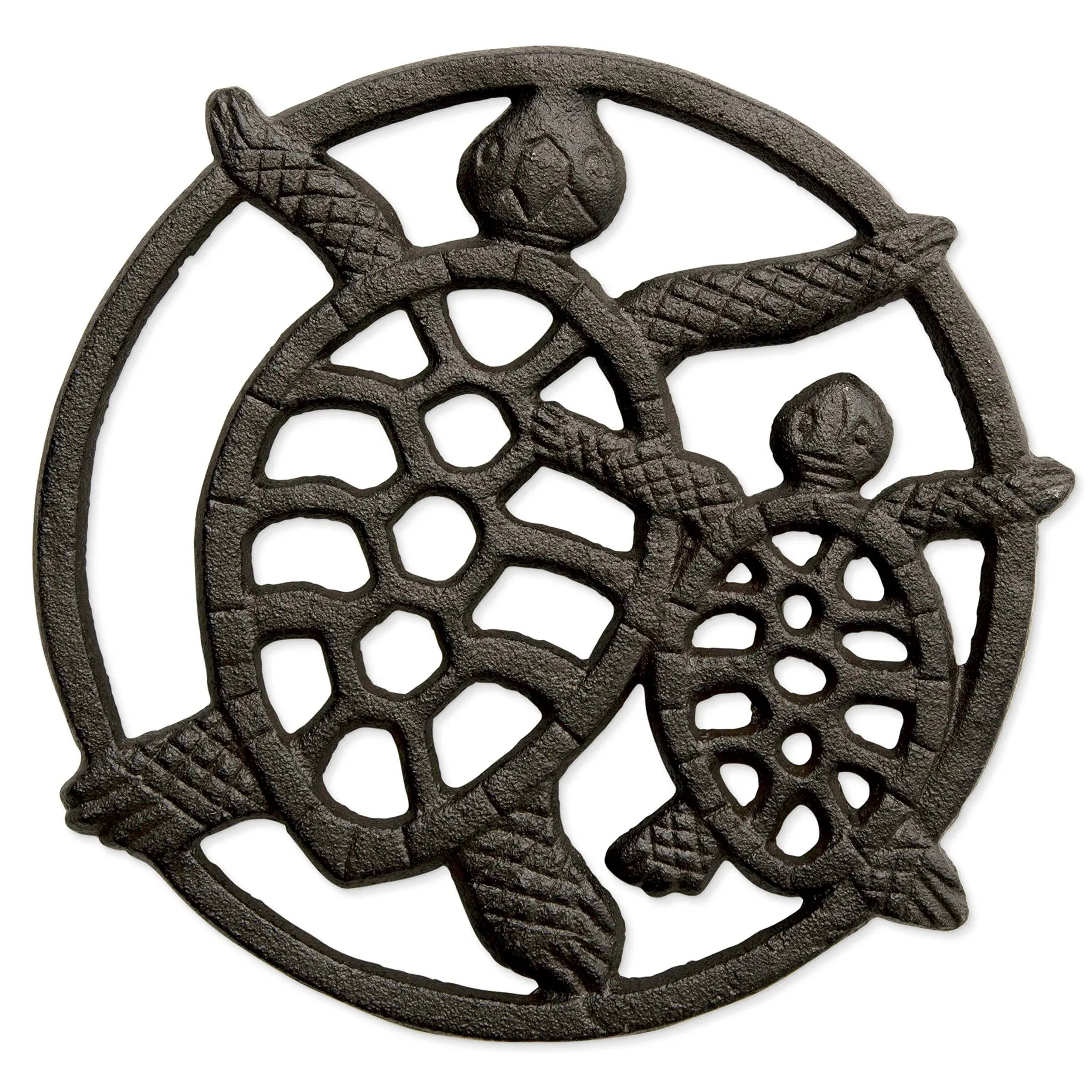 gasaré, Cast Iron Trivet for Pots, Pans, and Hot Dishes, Metal Trivet, Two ...