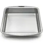 Doughmakers 9" Square Cake Commercial Grade Aluminum Bake Pan