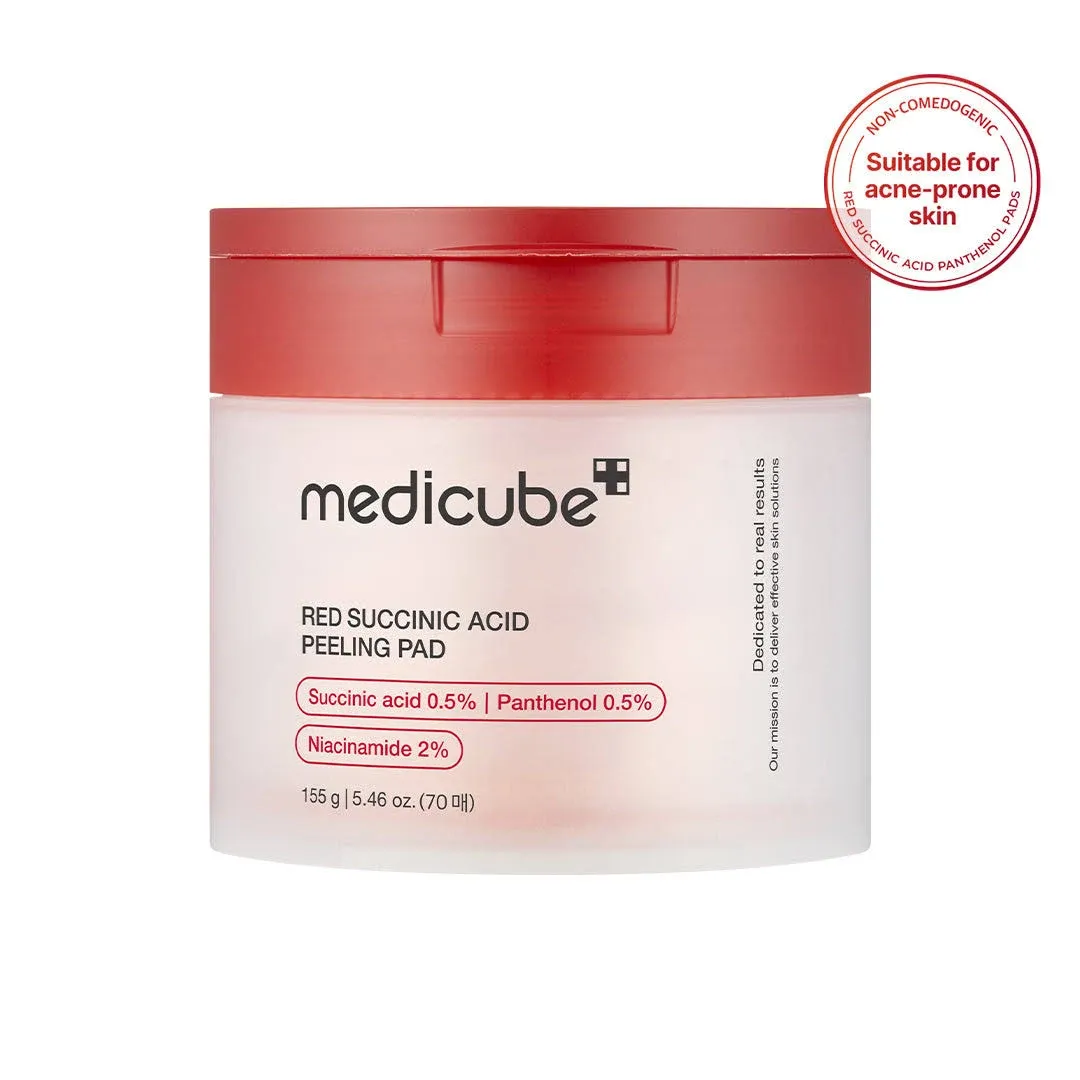 medicube Red Succinic Acid Peeling Pad 155g 70EA