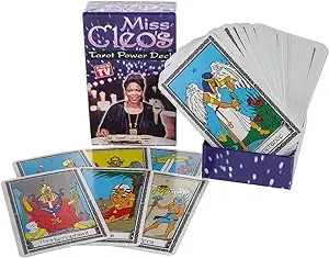 Miss Cleo&#039;s Tarot Power Deck of 78 Cards 56 Minor &amp; 22 Major Egyptian artwork 