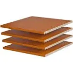 Palace Imports 100% Solid Wood Optional Small Shelves for