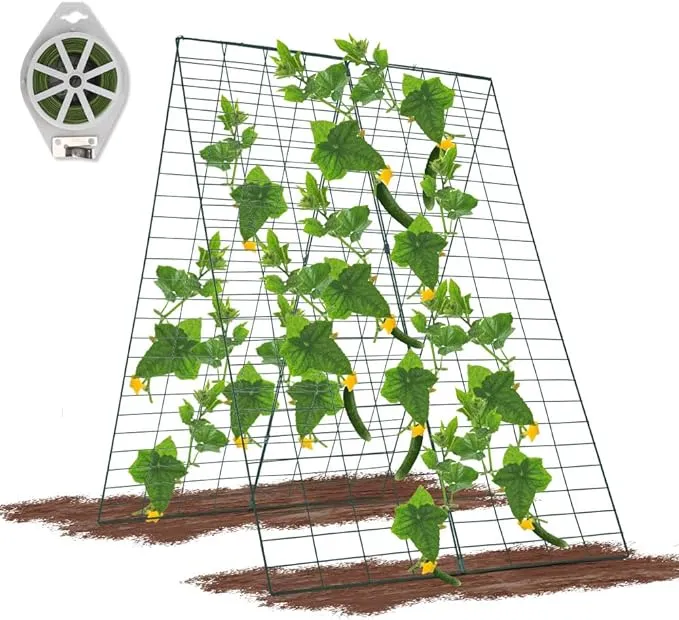 GROWNEER 34 x 48 Inches Foldable Cucumber Trellis