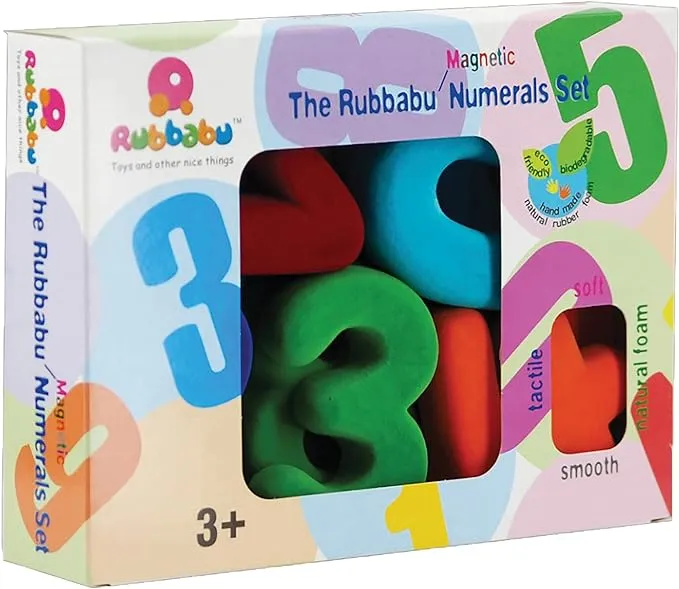 Rubbabu&reg; Magnetic Numerals