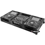 INDUSTRIAL BOARD CASE FITTING MOST 12" DJ MIXERS AND TWO PIONEER CDJ-3000