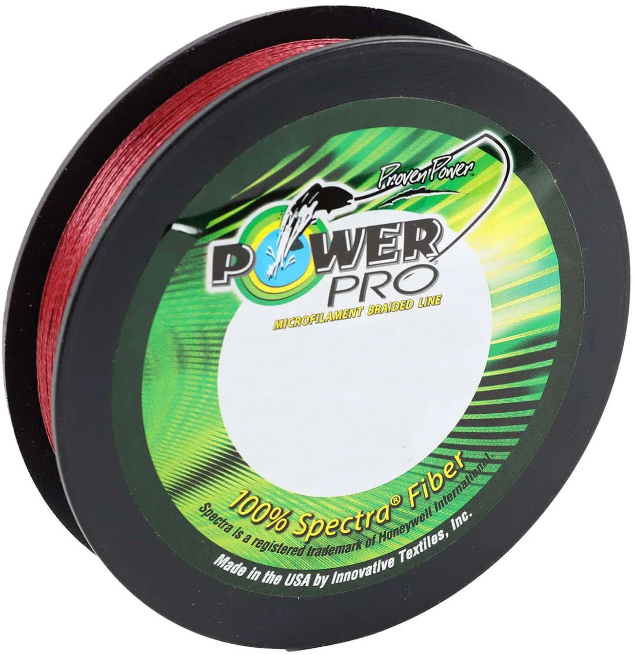 Power Pro Spectra Vermilion Red Braided Line 100 Pound / 300 Yards