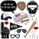 Batter Up - Baseball Photo Booth Props Kit - 20 Count