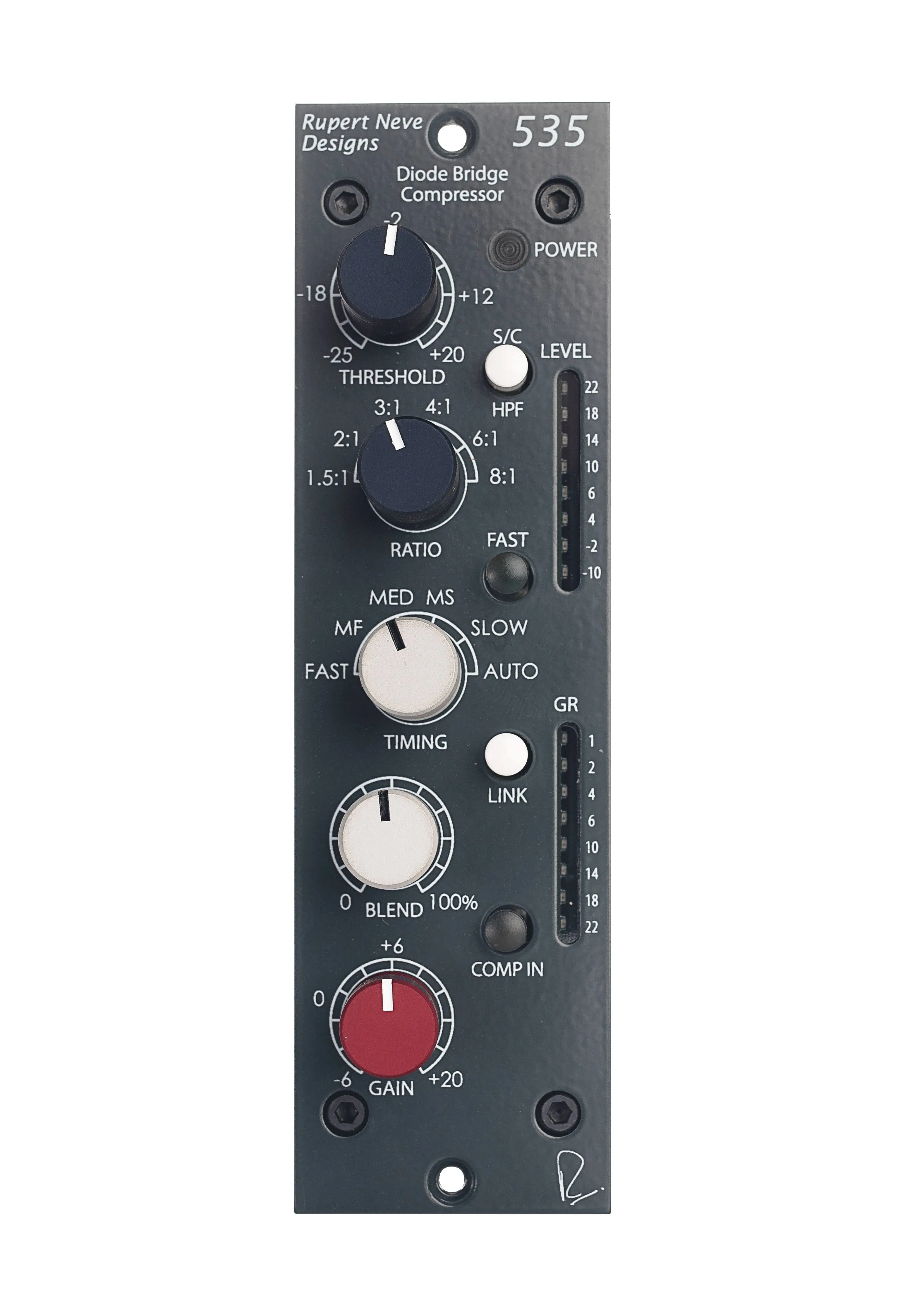 Rupert Neve Designs 535 500 Series Diode Bridge Compressor