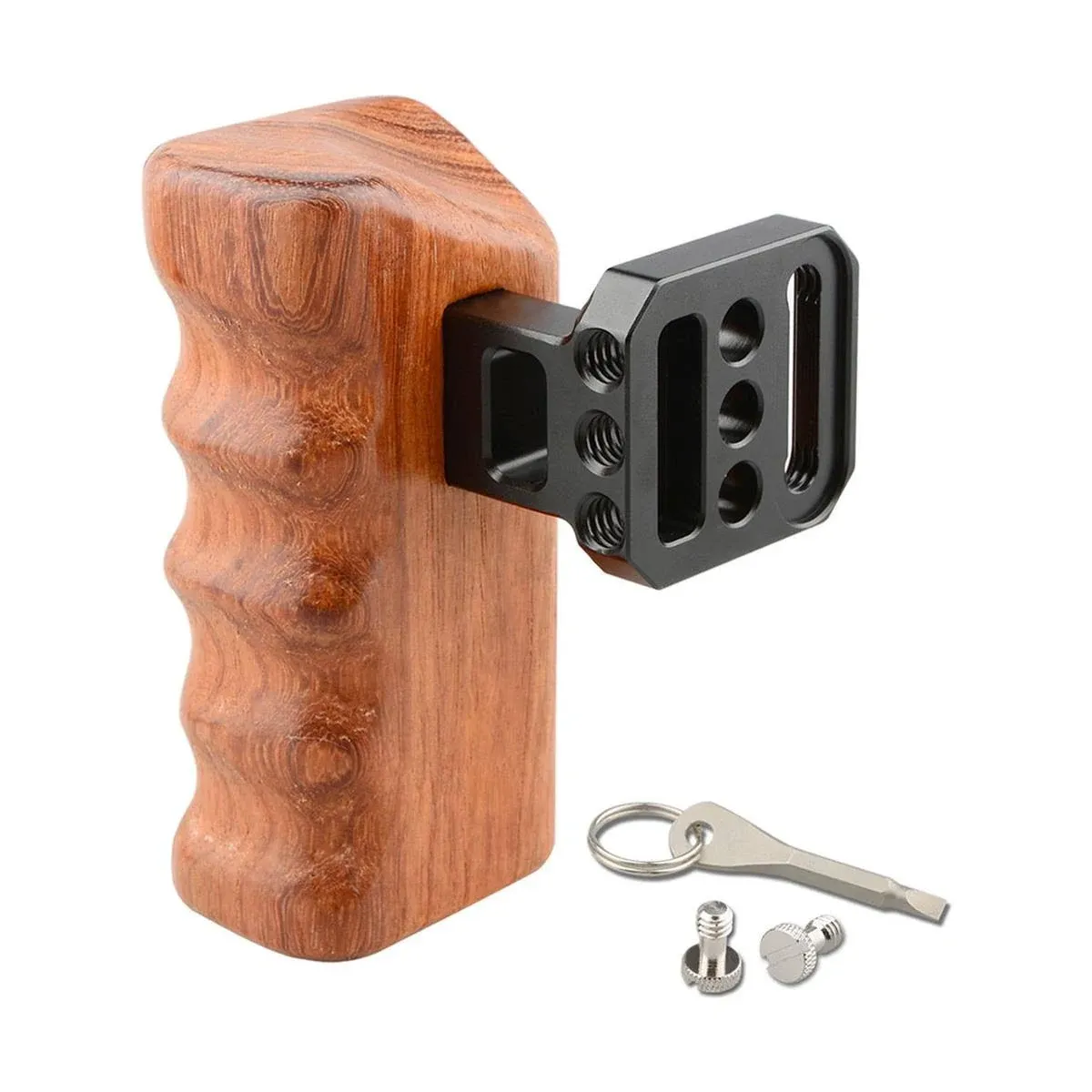 CAMVATE Wooden Handgrip for Panasonic GH Series (Right Hand)