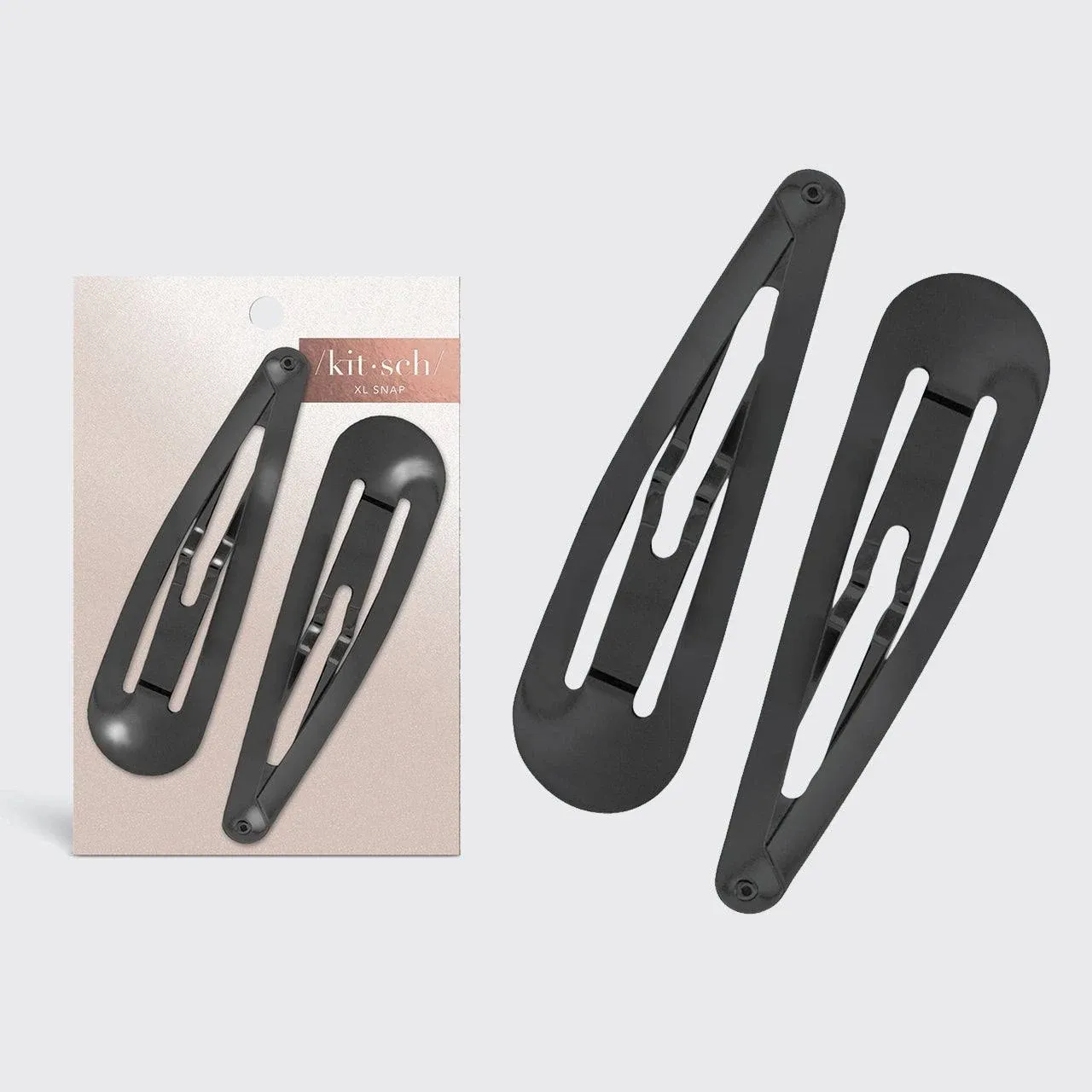 XL Snap Clips - Hematite