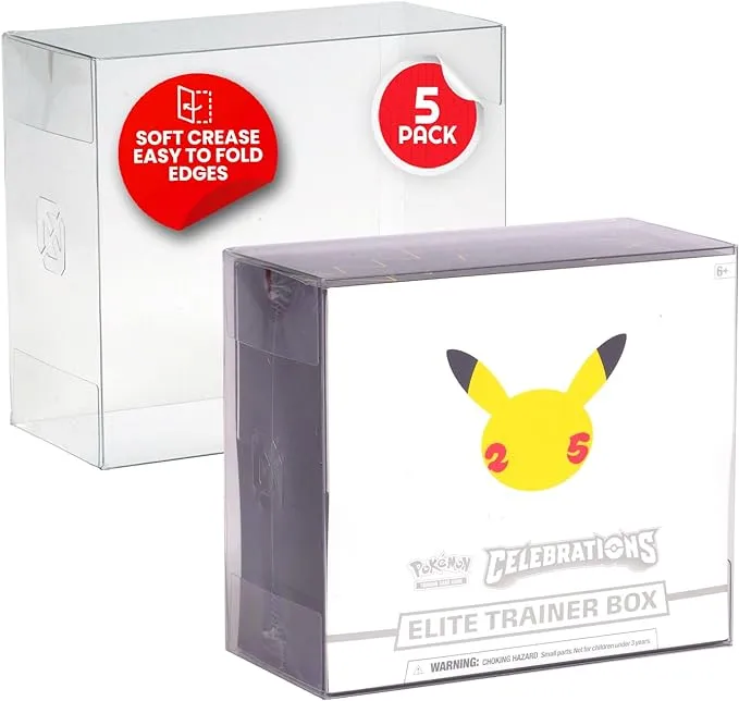 etb CASE Elite Trainer Box Protective Case - Soft Crease protector