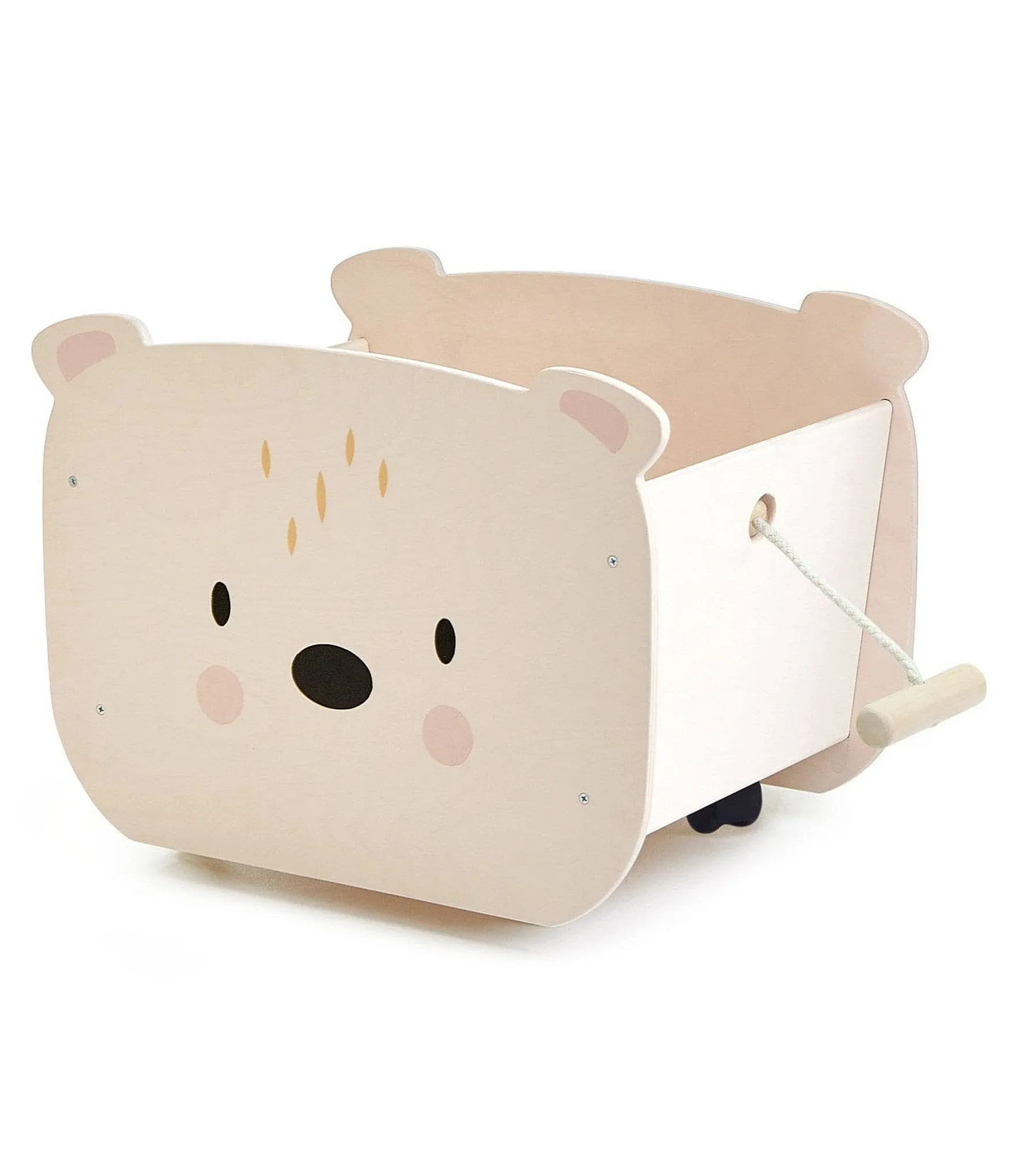 Tender Leaf Toys - Pull Along Bear Cart