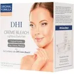 Dhi Creme Bleach Mild Original Sensitive Formula Lightens Dark Hair Face & Body 1.9 Oz