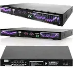 EMB EQ76 19&#039;&#039; Rack Mount Dual 15 Band 4 Input Stereo Graphic Equalizer Pro DJ