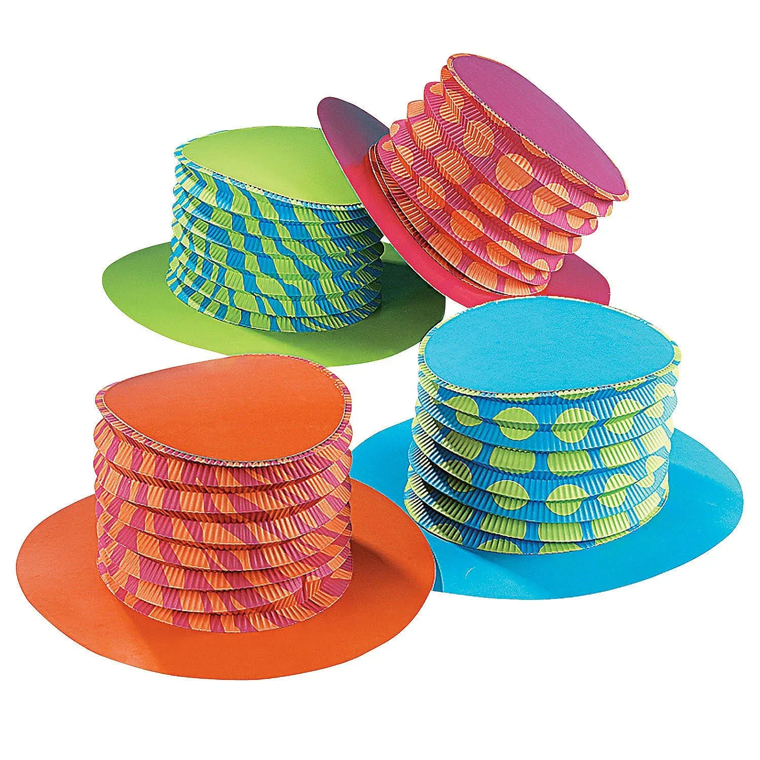 Accordion Party Hats (1 DZ)