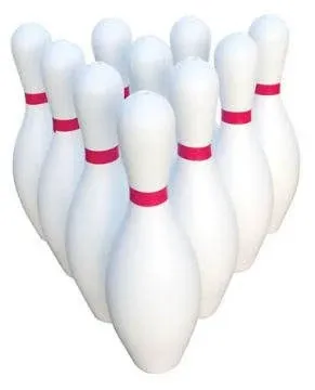 The Zone Weighted Bowling Pin Set