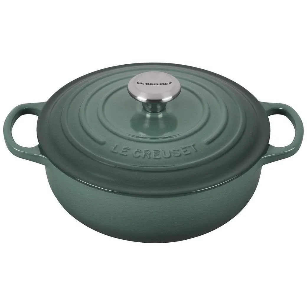 Le Creuset Enameled Cast Iron Signature Saucepan, 1.75 qt., Shallot