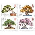 Bonsai Tree Booklet Pane of 20 x Forever Stamps Scott 4618-22