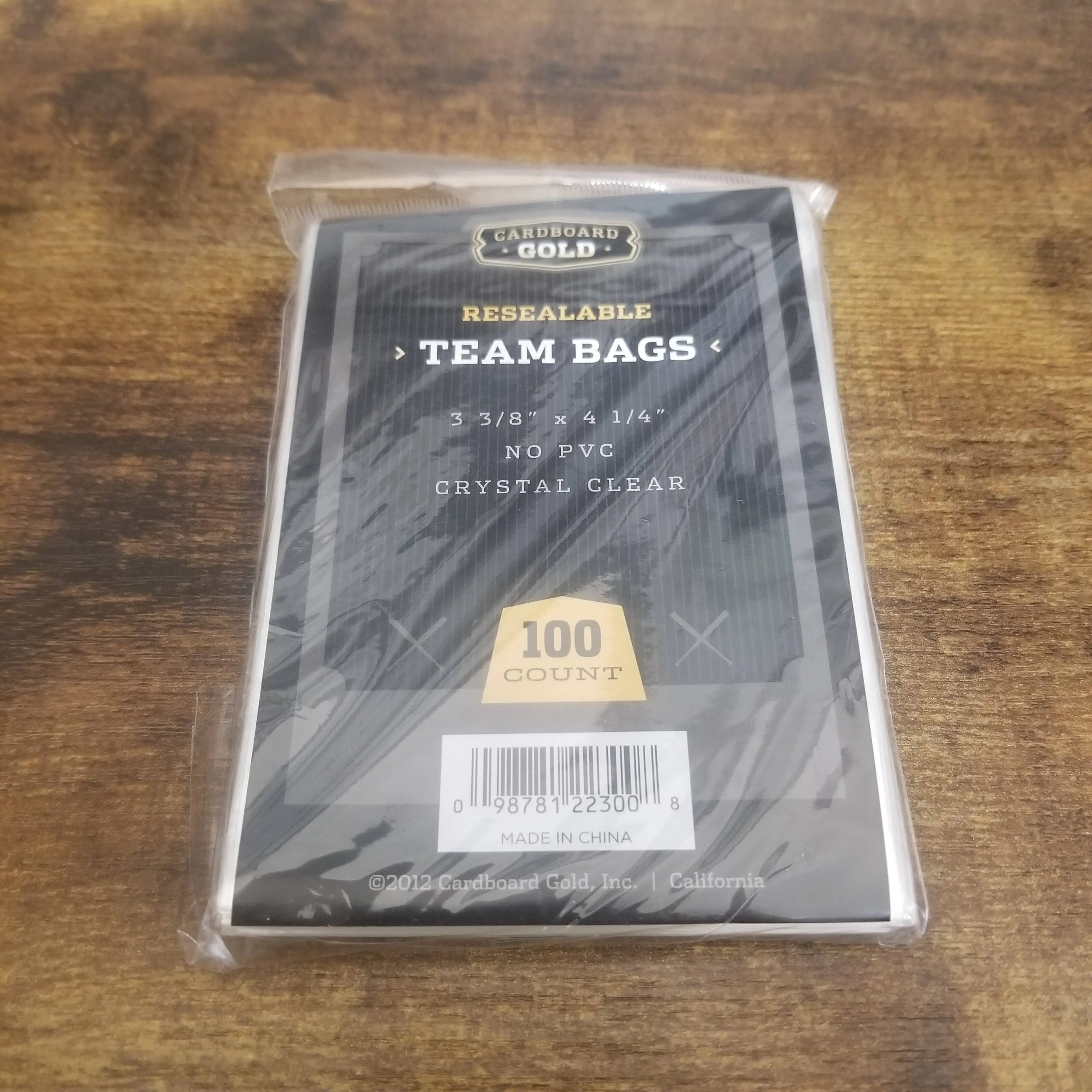 CBG Team BAGS Lots of 100, 200, 300, 400, 500, 1000 Resealable SLEEVES