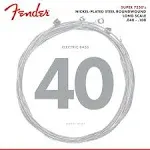 Fender 7250 Bass Strings, Nickel Plated Steel Roundwound, Long Scale, 7250L .040-.100