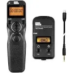 Pixel Timer Shutter Release Remote Control TW283-DC2 Remote Release for Nikon Z7 Z7II Z6 Z6II Z5 D5600 D3300 D5000 D5100 D5200 D5300 D5500 D90 D7000 D