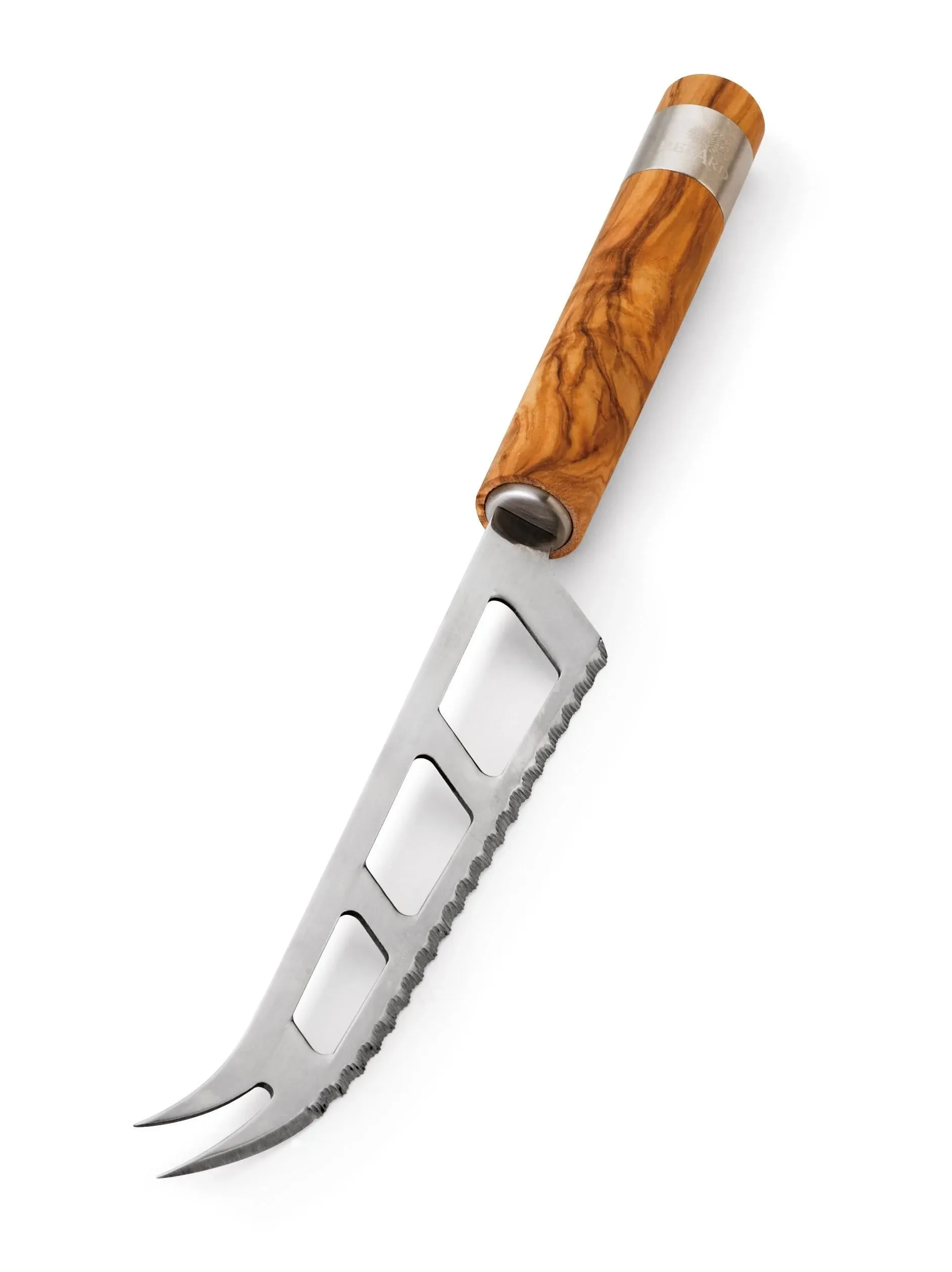 Berard Acero Olive Wood Cheese Knife