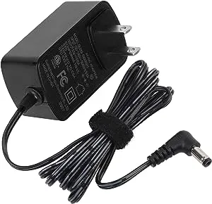 LotFancy Guitar Pedal Power Supply, AC DC 9V Power Cord, 1A Adapter for BOSS PSA Effects Pedal, Distortion, Casio Keyboard, Replaces PSA -120S, PW-CT-9V, UL Listed, Center Negative