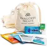 Hangover Treats 5 Pre-Filled Hangover Kits for Bachelorette Party Favors, Birthdays, Bridal Showers & Wedding Party Favors | 6 Pcs Premium Bulk