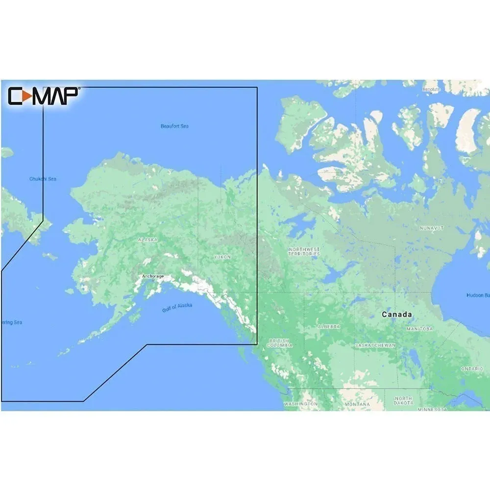 C-MAP Reveal Coastal Alaska