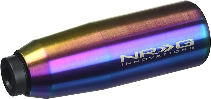 NRG NEO-CHROME RACING HEAVY WEIGHTED QUICK SHORT THROW ALUMINUM MT SHIFT KNOB