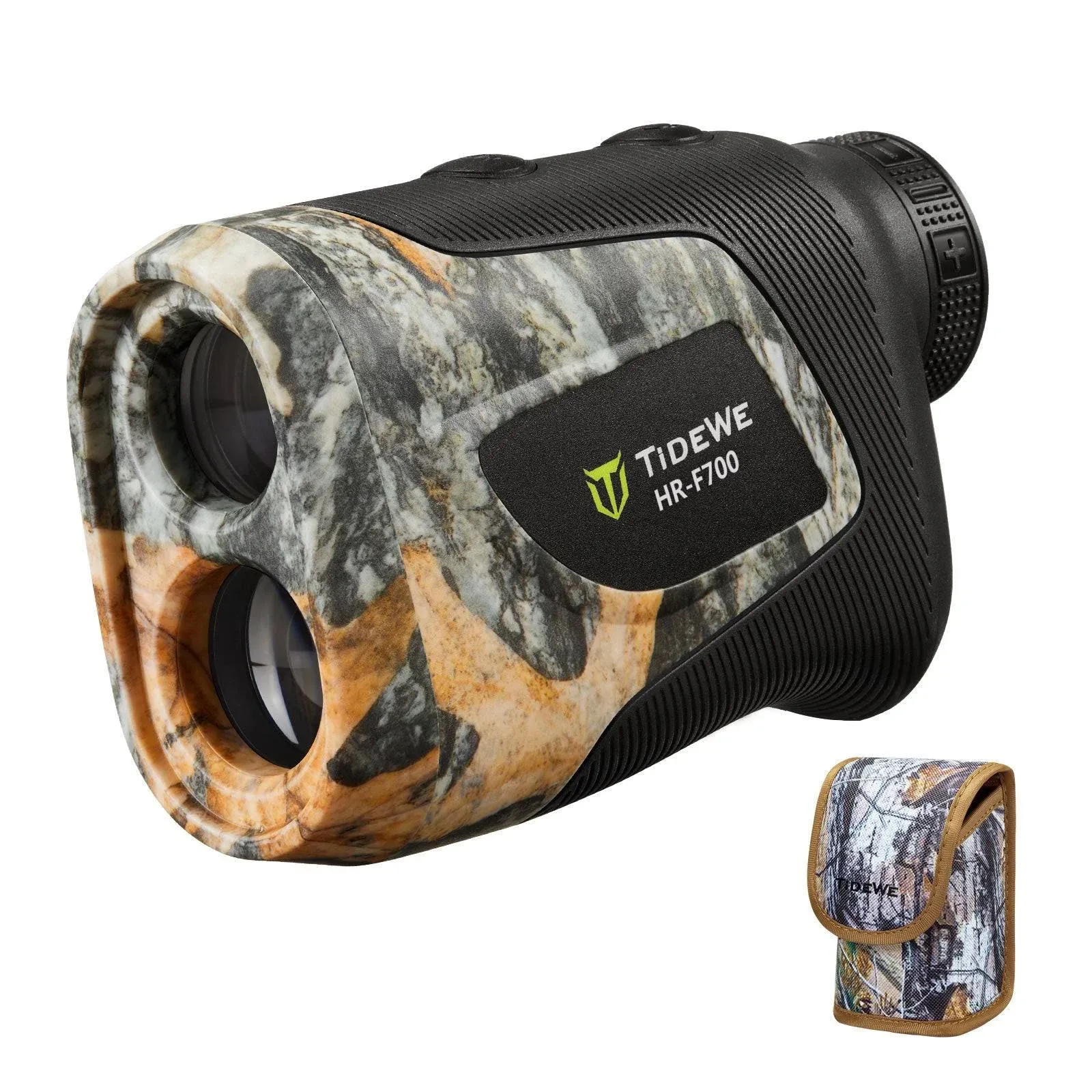 TIDEWE Hunting Rangefinder with Rechargeable Battery, 700/1000Y Camo Laser Range