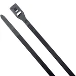 ECM INDUSTRIES LLC Low-Profile Cable Tie UV Black CTCH8-60100UVB