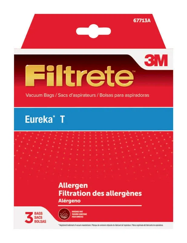 Filtrete 3M  Eureka T  Vacuum Bags (3 pack) #67713A