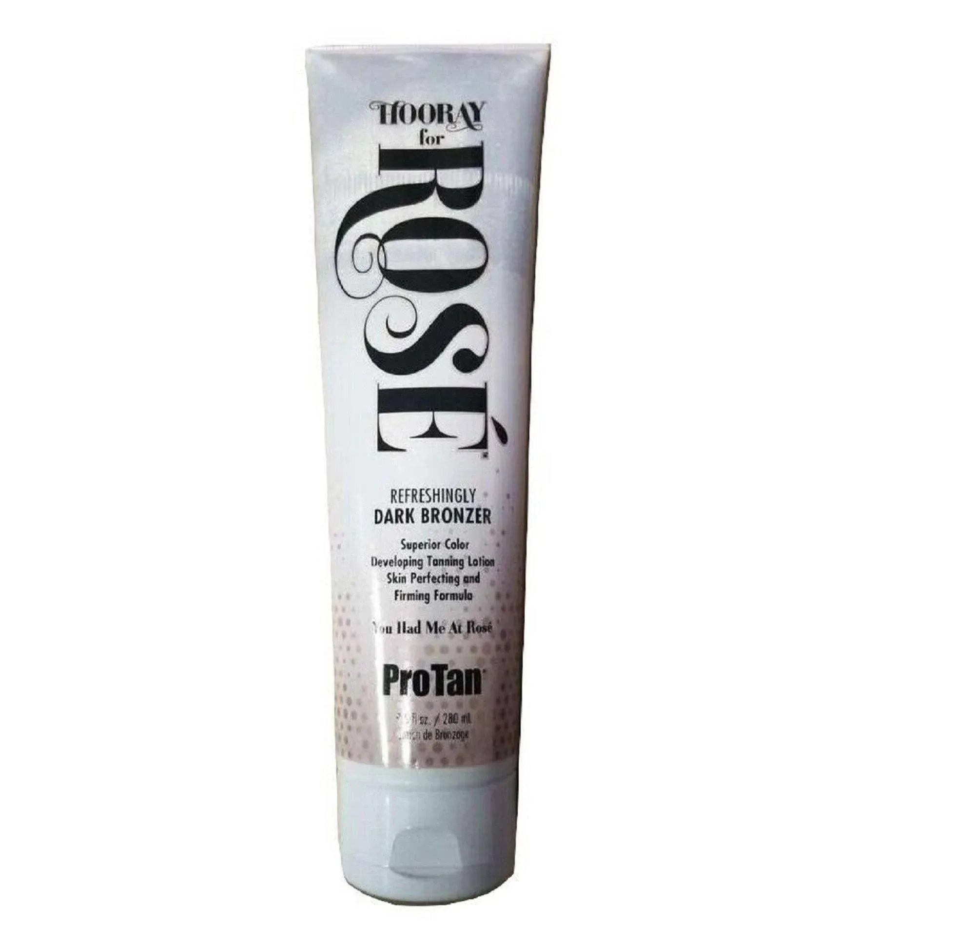 Pro Tan Hooray for Rose' Dark Bronzer Tanning Lotion 9.5 oz