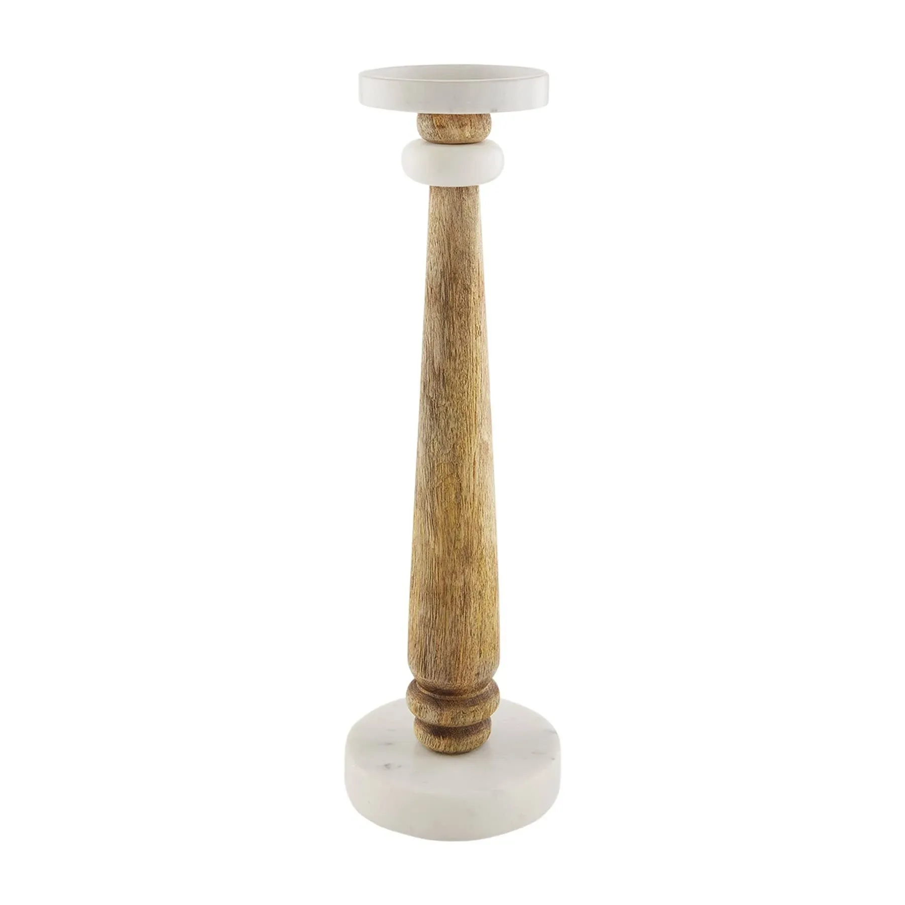 Mud Pie Skinny Marble Candlestick