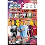 TOPPS MATCH ATTAX STARTER PACK 2023-24 UEFA Champions League Album+36 Cards 3 LE