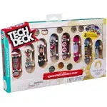 Tech Deck, Competition Legends 8-Pack Fingerboards with Cards, Olympic Games Paris 2024, Customisable Mini Skateboards, Kids’ Toys for Ages 6 and up