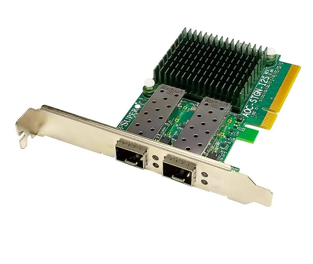 Supermicro The Ultimate Dual-Port 10 Gigabit Ethernet Controller with The Flexibility and S (AOC-STGN-I2S)