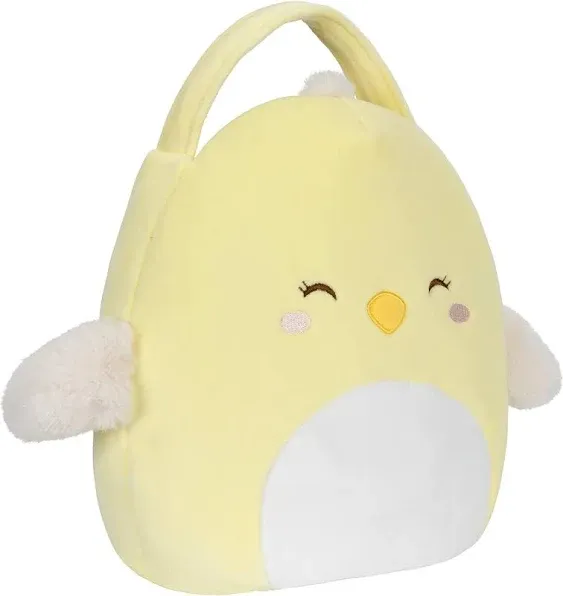 Squishmallows Original 12-Inch Ivanna Chick Easter Treat Pail - M-Sized Ultrasoft Official Jazwares Plush