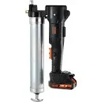 VEVOR Cordless Grease Gun, 20-Volt, 10,000 PSI, 39" Long Hose, Electric Grease Gun Kit Professional High Pressure Battery Powered Grease Gun with Carrying Case, Two Batteries & Charger Included, Black