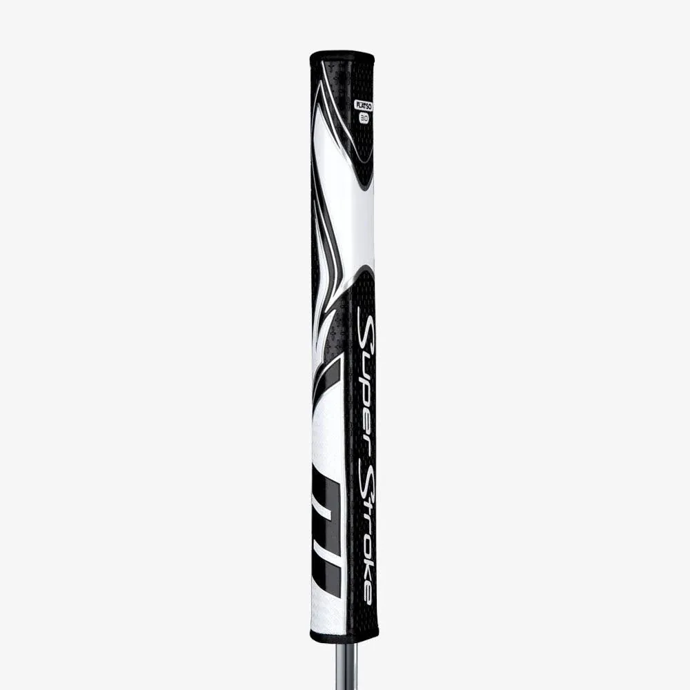 SuperStroke Zenergy Flatso Golf Putter Grip with No Taper Enhanced SPYNE Technology, New Multi-Zone Texturing and Tech-Port, Multi Color