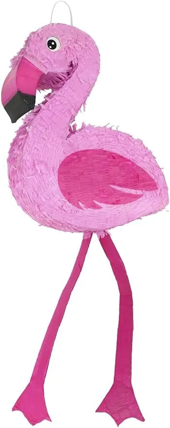 Giftexpress 16-inch Pink Flamingo Pinata for Kids Birthday Party, Tropical ...