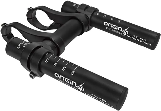 Origin8 Mini Clip-On Tri Bars, 25.4-31.8