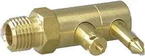 Pactrade Marine Gas Fuel Brass Tank Adapter OMC/SUZUKI Male Connector 1/4&#034; NPT