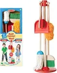 Melissa & Doug Toy, Dust! Sweep! Mop!, Ages 3+ - 6 pieces