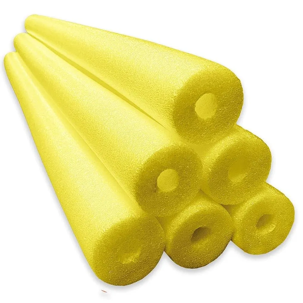 Oodles of Noodles Blue Jumbo Pool Noodle - 6 Count Pack - Yellow